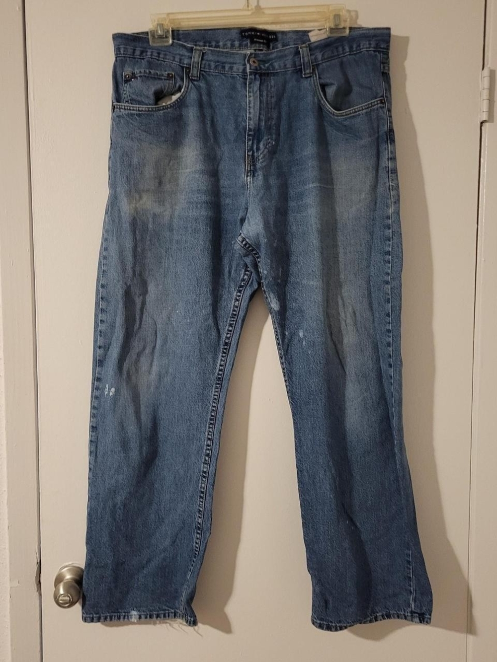 Classic Men's Blue Denim Jeans
